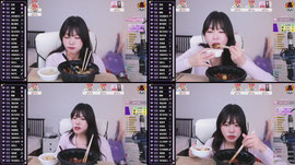 점심 먹방 찜닭 ^0^  먹먹마 140개 귀인 ..  [흑카]