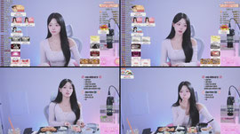 히레카츠 초밥 우동 대기중><