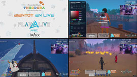 3 JOURS DE LIVE CARITATIF !! PLAY 4 LIVE JOUR 2!! GROSSE SOIREE !!! !don !theodora !discord !patreon !newhorizon !theodora