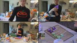 Halloween Cake Pops & Monster Cookies with Amazon Live #ad