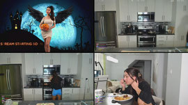 CHICKEN PARM & GOOD CHAT !halloween !scare