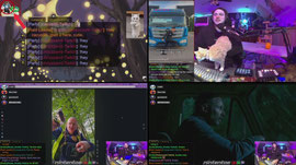 Hanging out online (halloween)