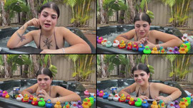 HOT TUB STREAM🎃 `   HOPPERTHON DAY 295 👻 `  !socials !subathon