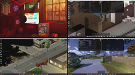 Petite partie de project zomboid dans le bueno