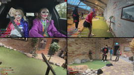 🤡WHY SOO SERIOUS?🤡 JOKER FIT & MINIGOLF🤡 W @noraexplorer @averagejonas 👻 !discord !insta !yt