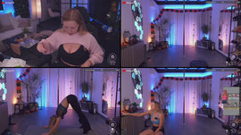 Von cozy zu sporty ♥️ | Poledance | !danke !song