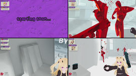 SUPERHOT DOG IN VR ↜૮^ ＞ω＜^ა 💜🦴 Powered by Polish Video Game Days #PVGD #ad !PVGD