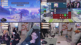 sundaaaay! Halloween costume sewing + yap with @chococae + @pearllhime :)!