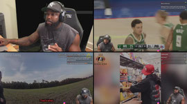 LeGoat 76ers Reactions! Cops & Scary Games