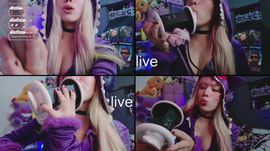 LIVE ASMR  GENGAR  MOMMY 🩷AURORA🖤para mimir👅