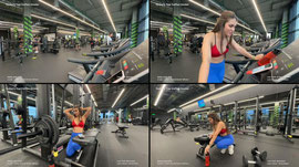 🔴 FITNESS MODEL WORKOUT !ds !size !punish
