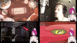Just chatting voice actress whos gonna eat and react to some videos before playing games