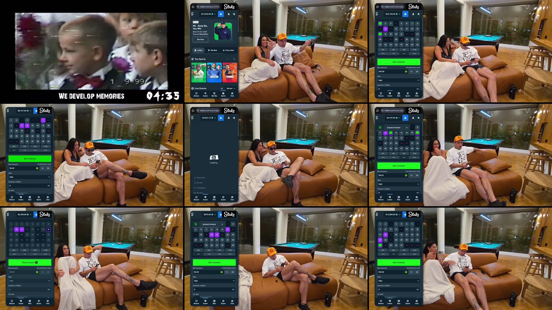 Recording Thumbnails