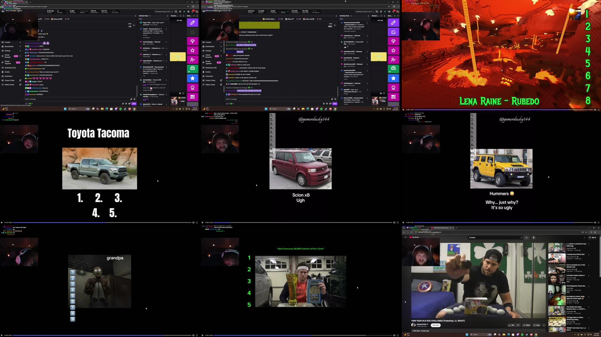 Recording Thumbnails