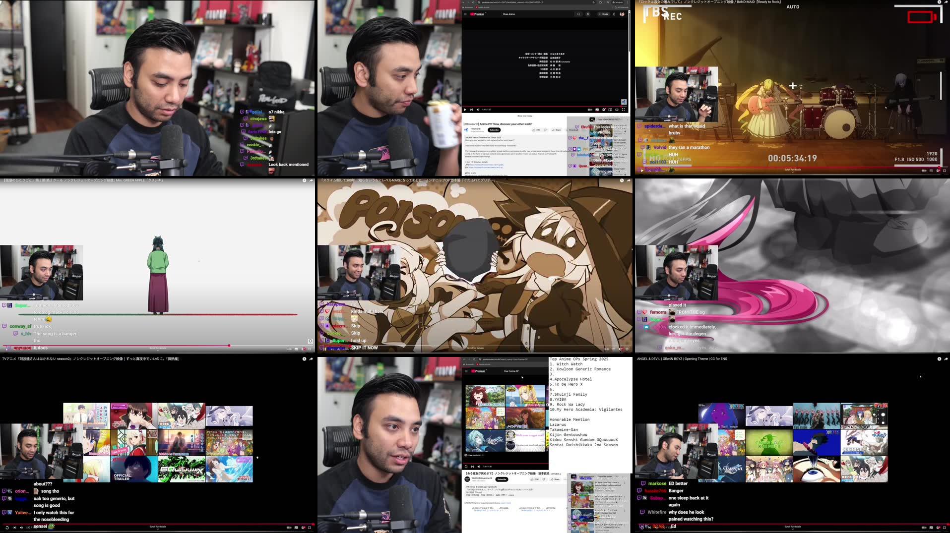Recording Thumbnails