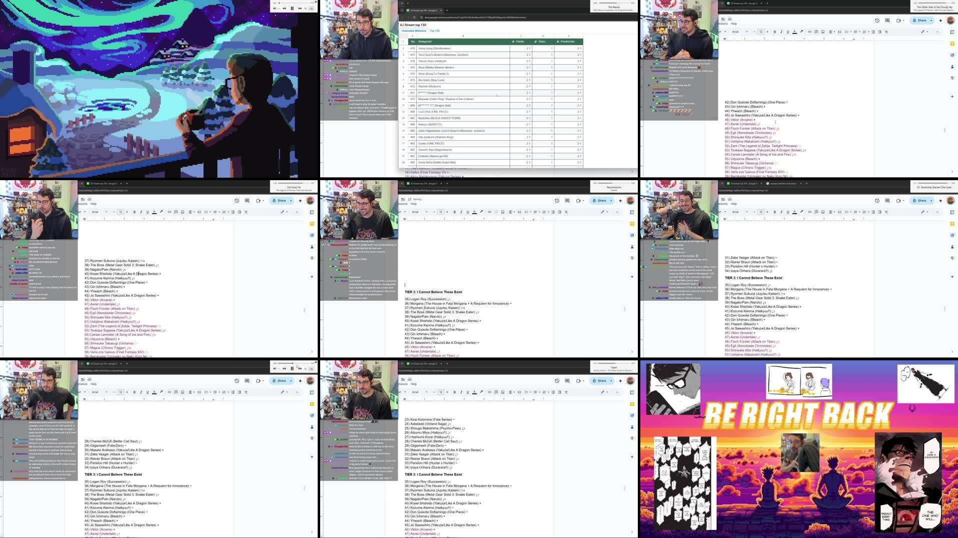 Recording Thumbnails