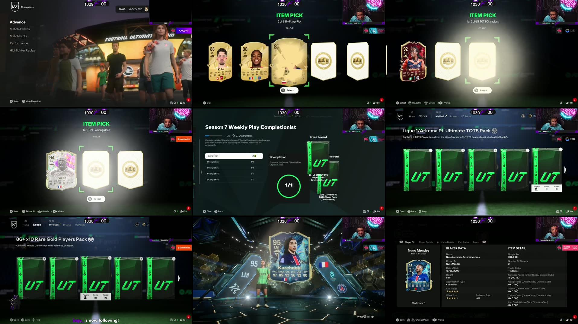 Recording Thumbnails