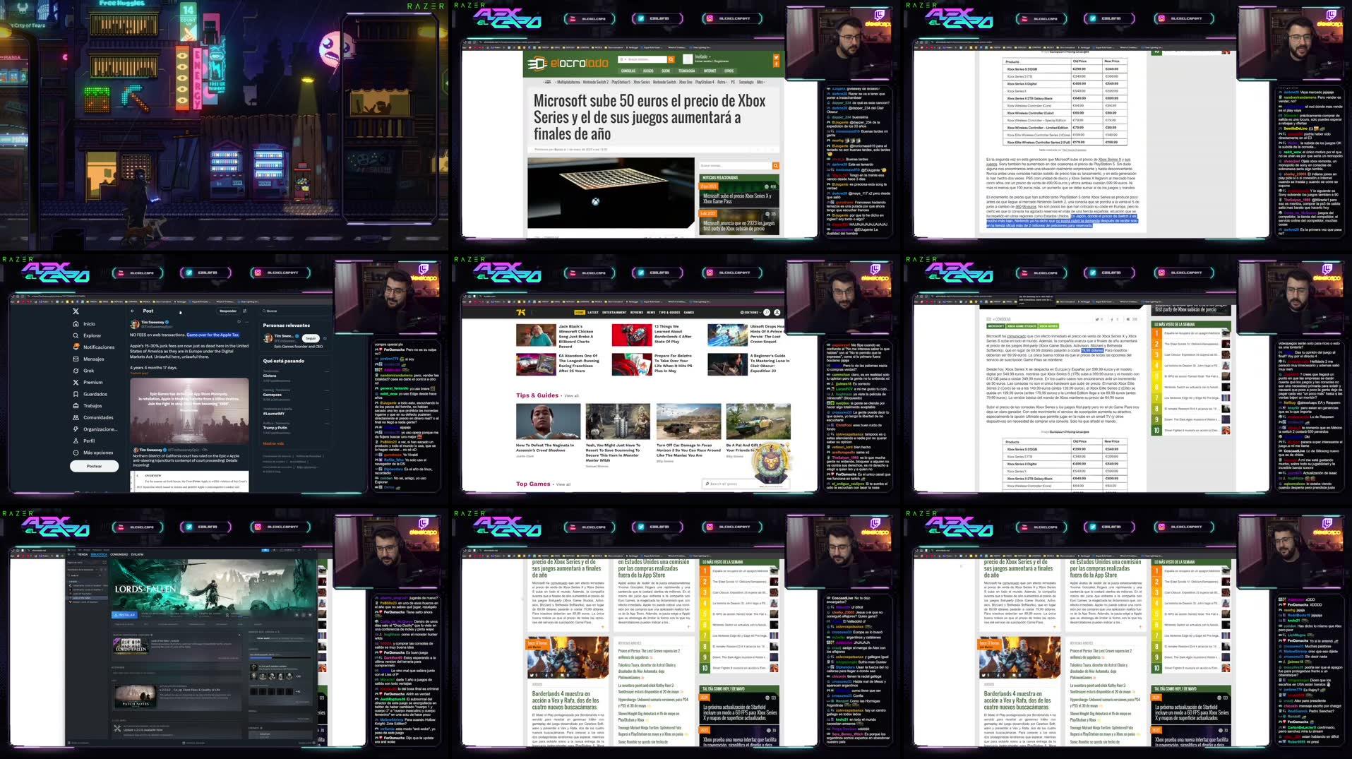 Recording Thumbnails