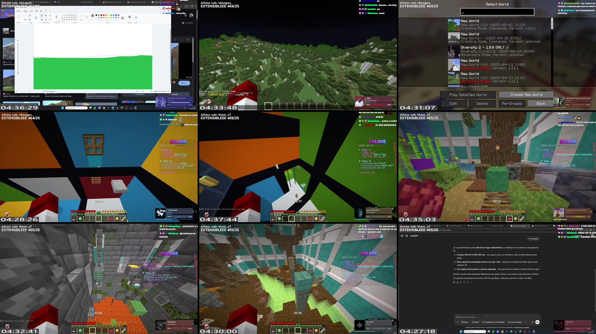 Recording Thumbnails