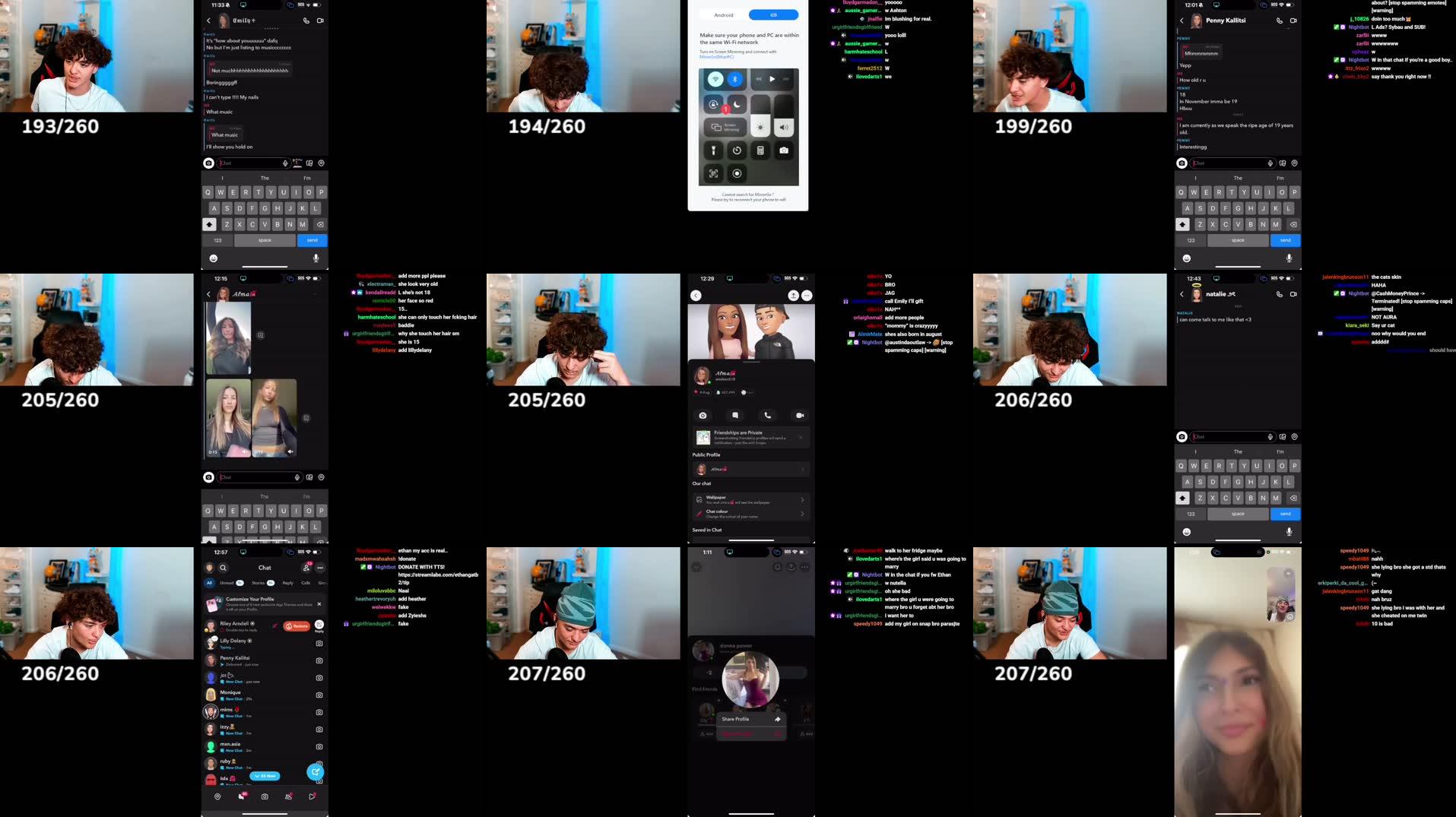 Recording Thumbnails