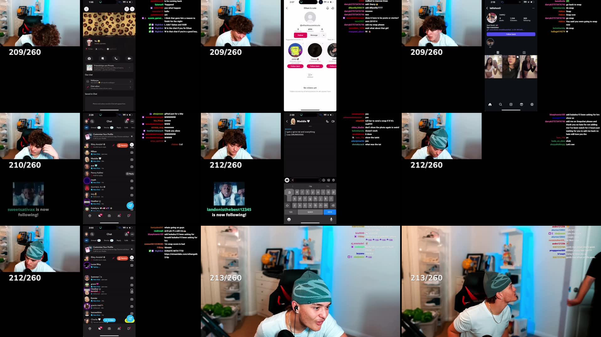 Recording Thumbnails