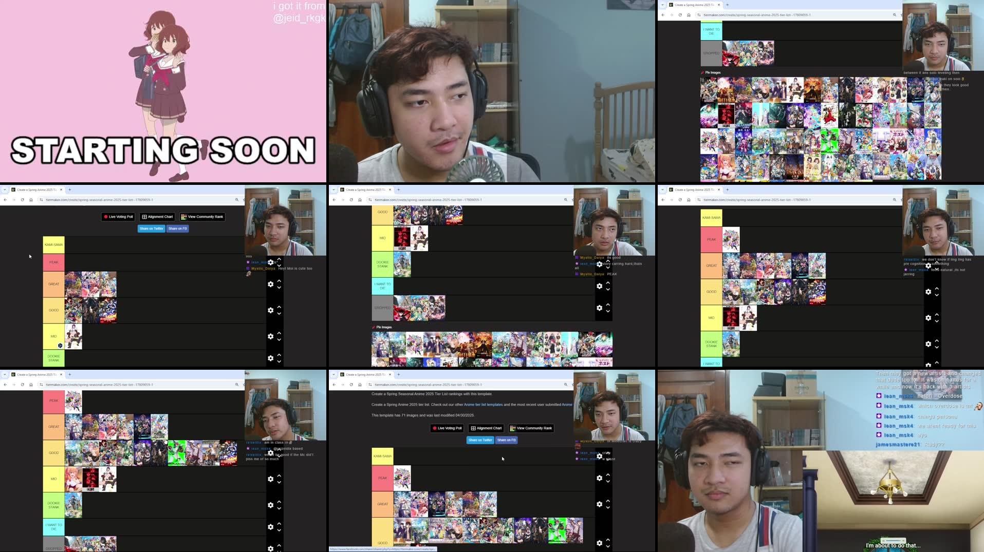 Recording Thumbnails