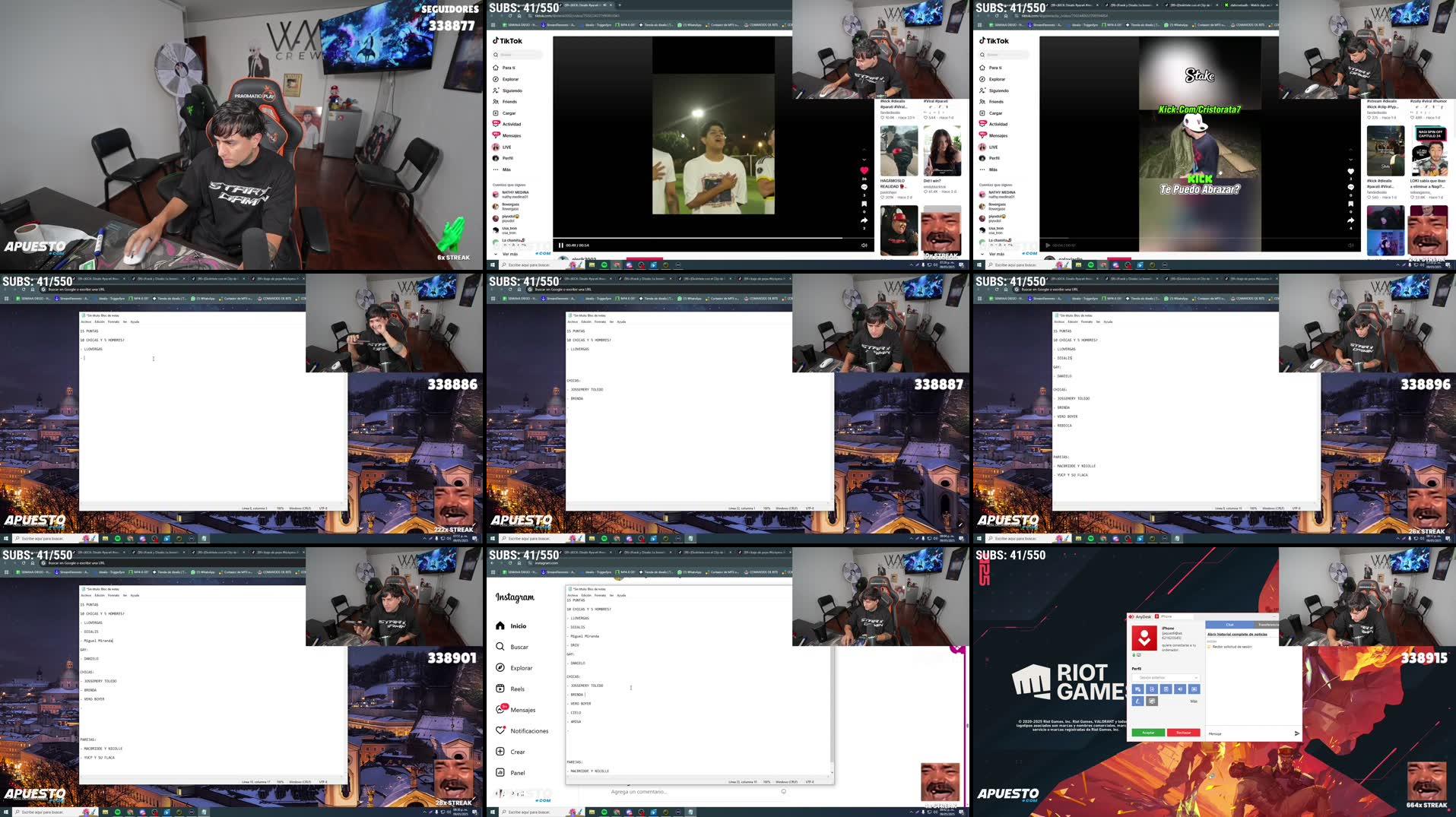 Recording Thumbnails
