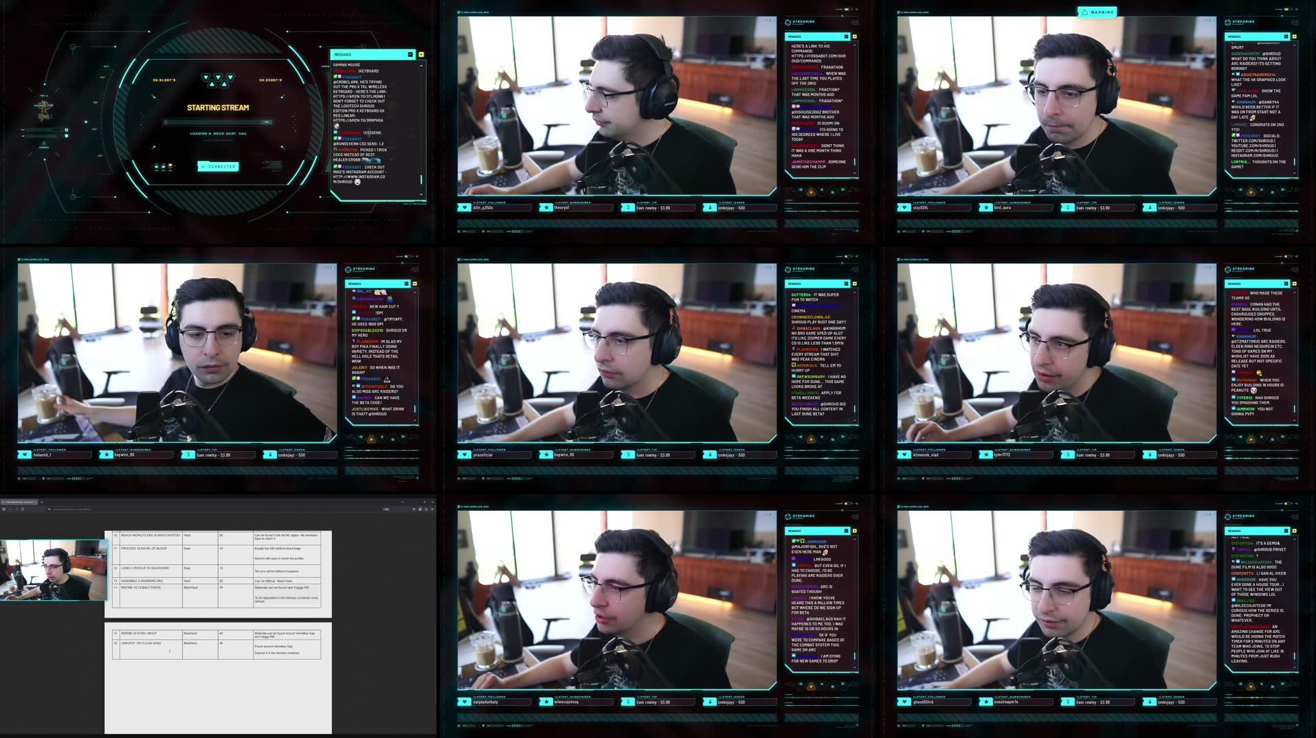 Recording Thumbnails