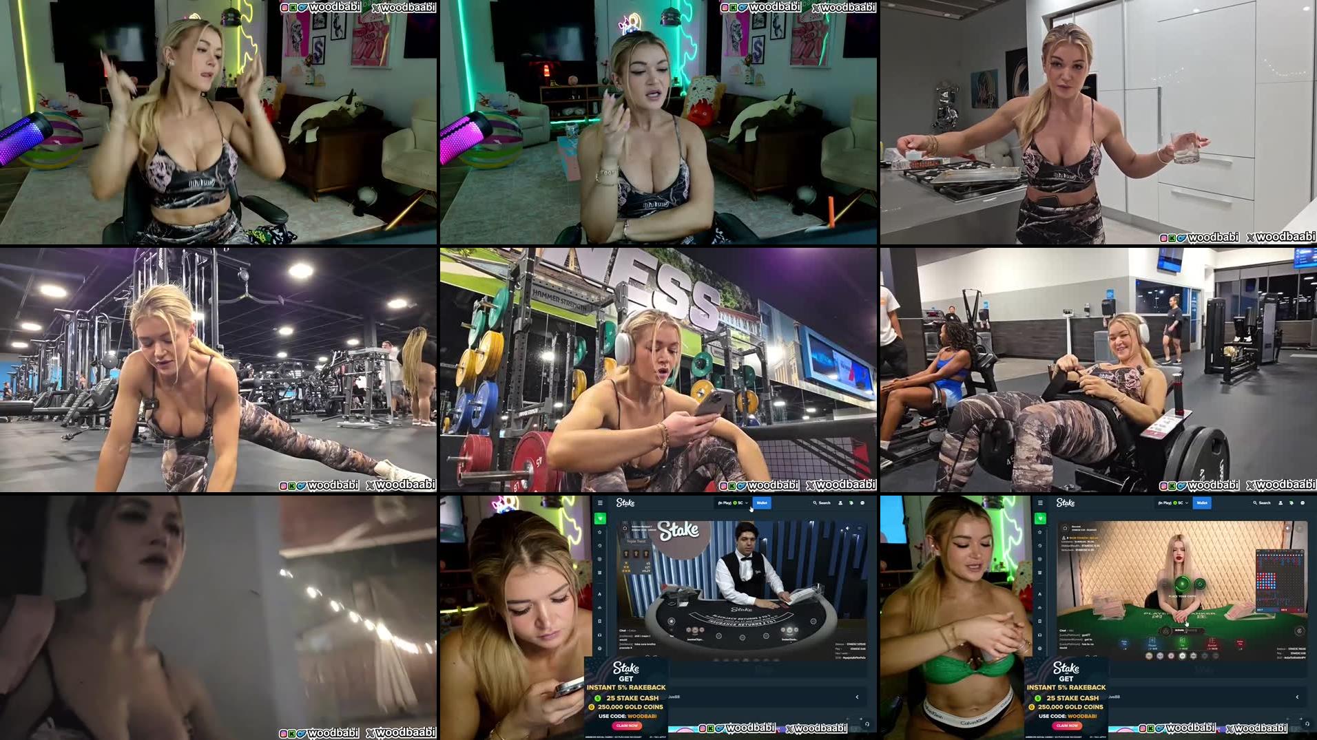 WoodBabi Kick Video, VOD and Clips Download