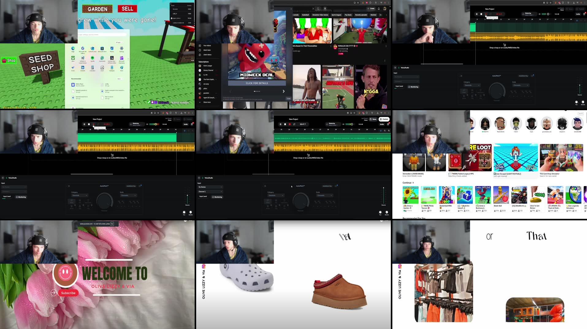 Recording Thumbnails