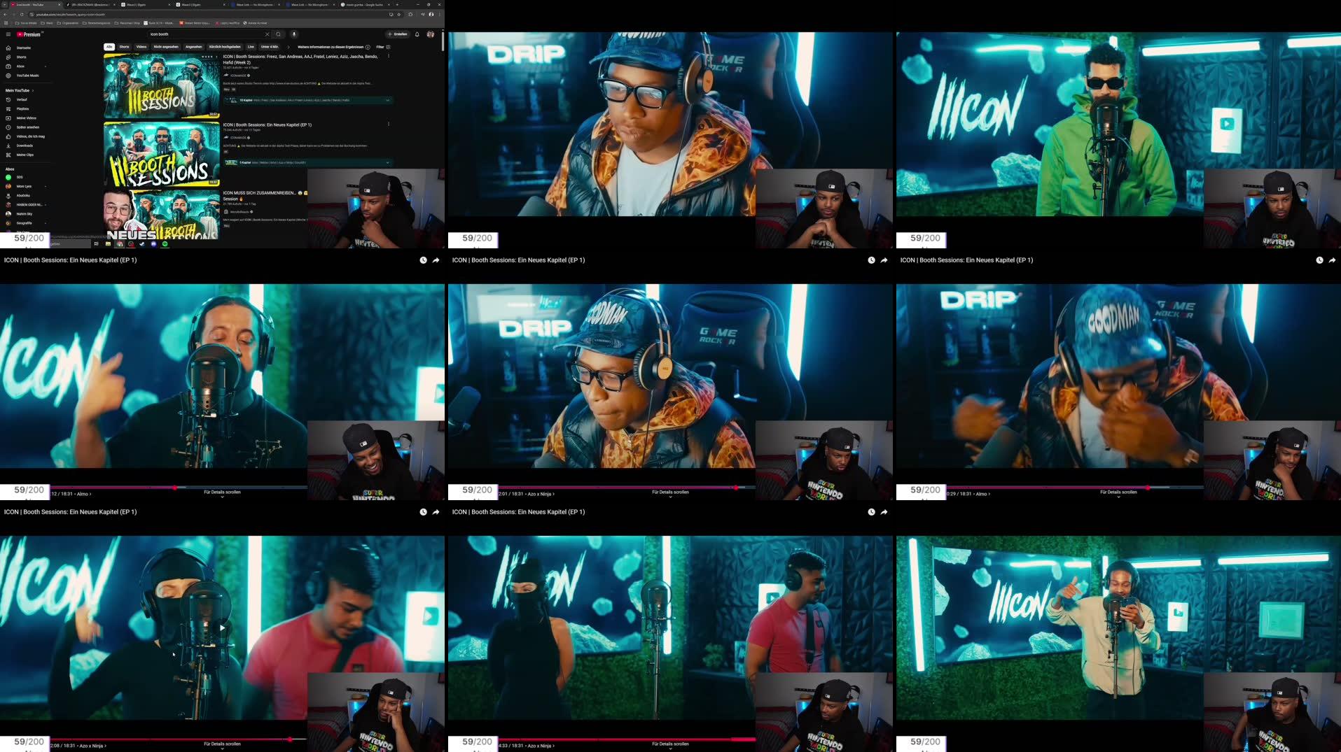 Recording Thumbnails