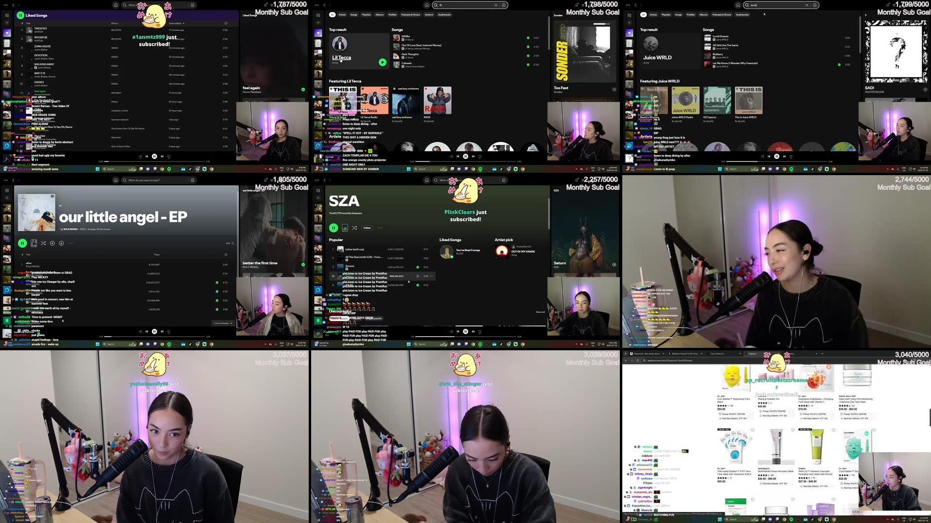 Recording Thumbnails