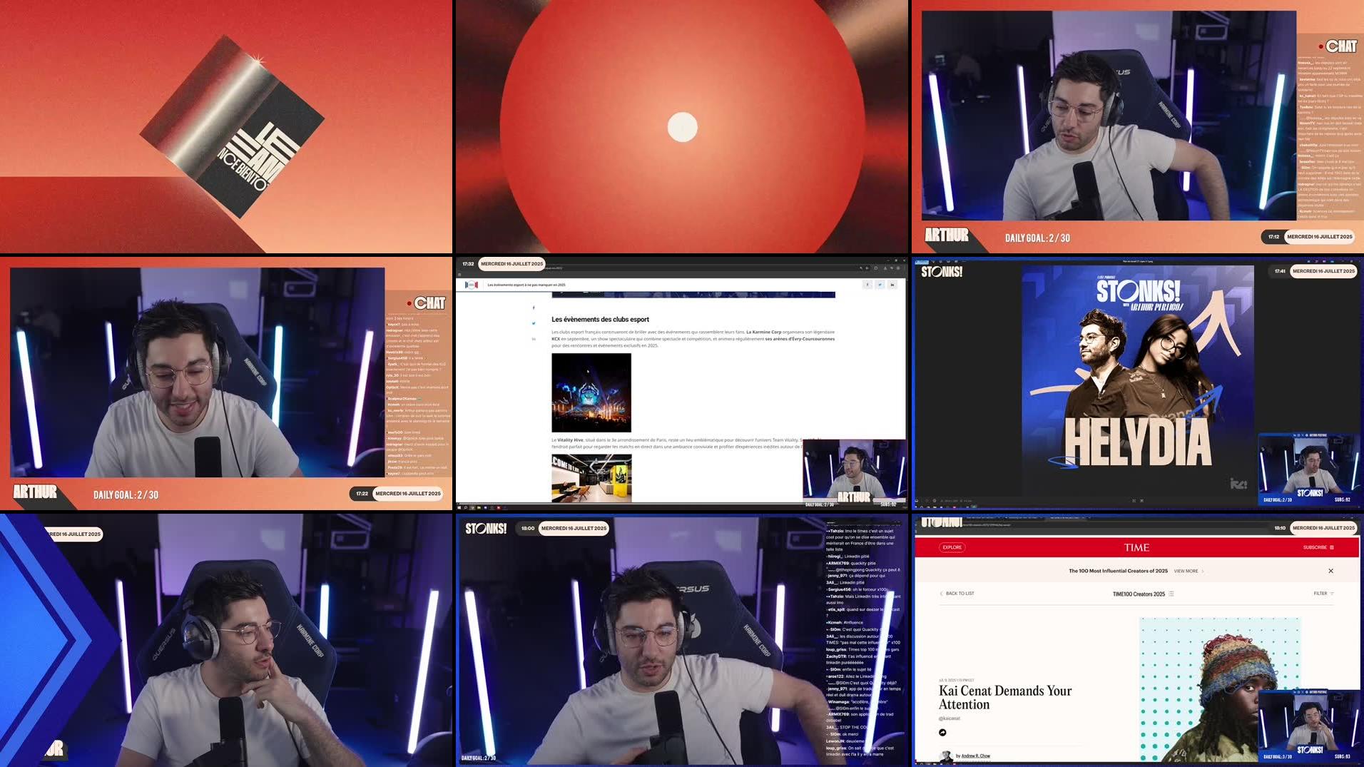 Recording Thumbnails
