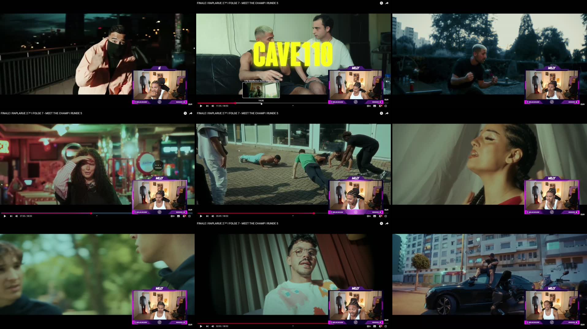 Recording Thumbnails