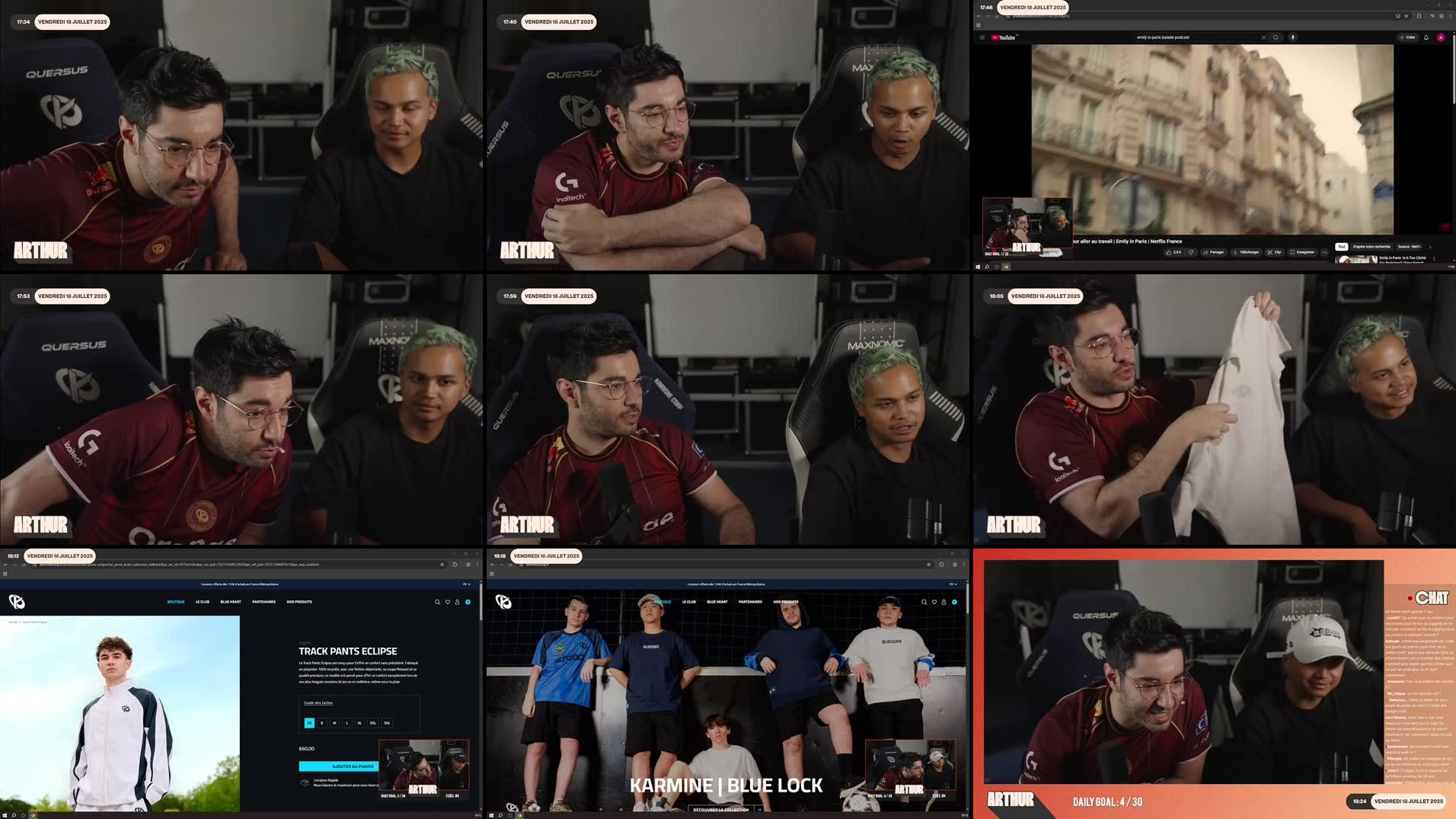Recording Thumbnails