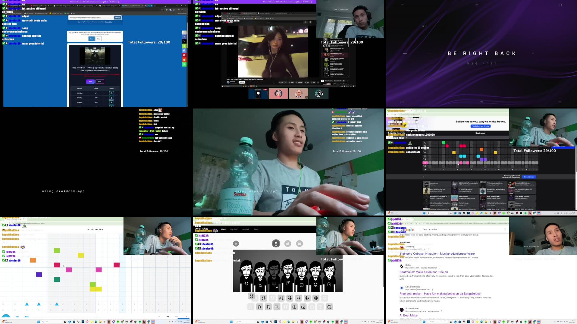 Recording Thumbnails
