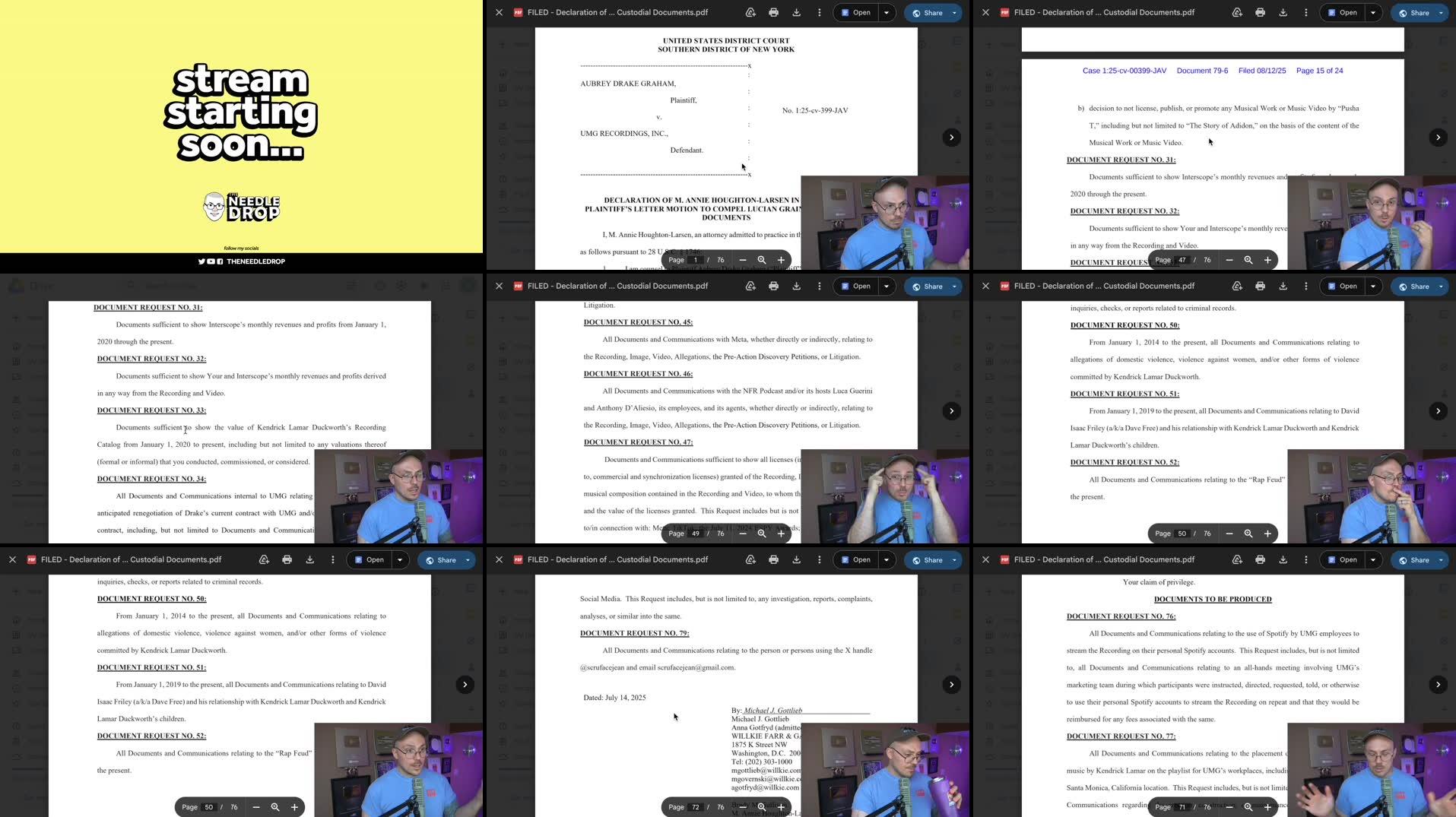 Recording Thumbnails
