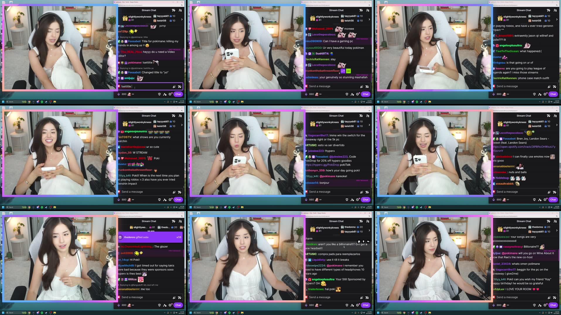 Recording Thumbnails