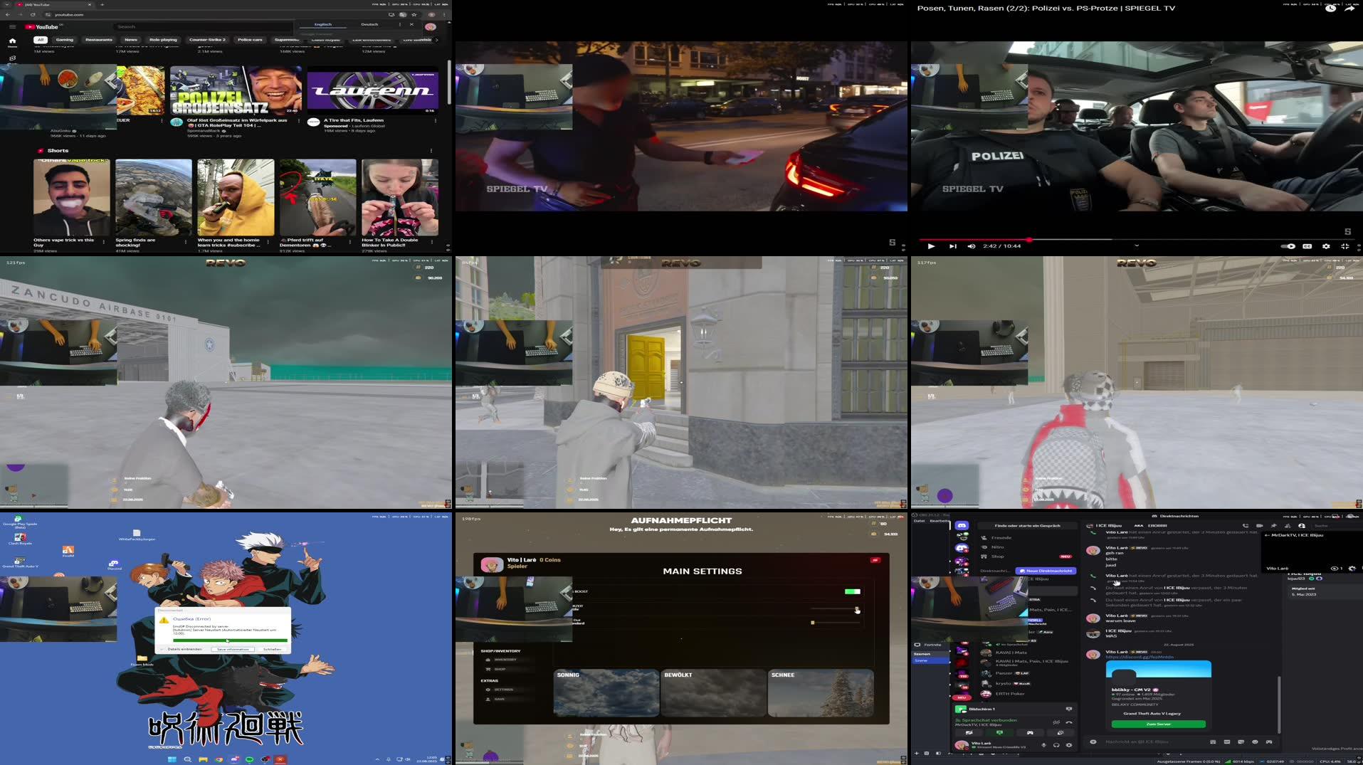 Recording Thumbnails
