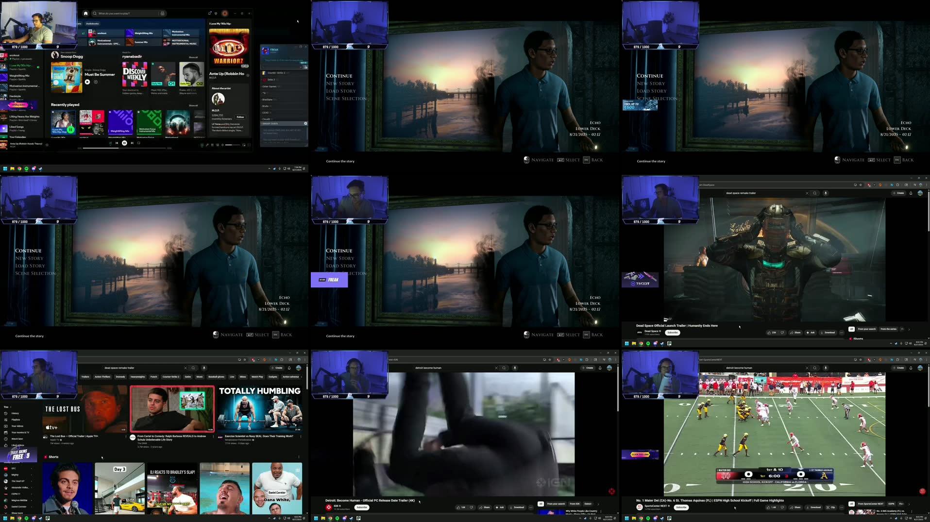 Recording Thumbnails