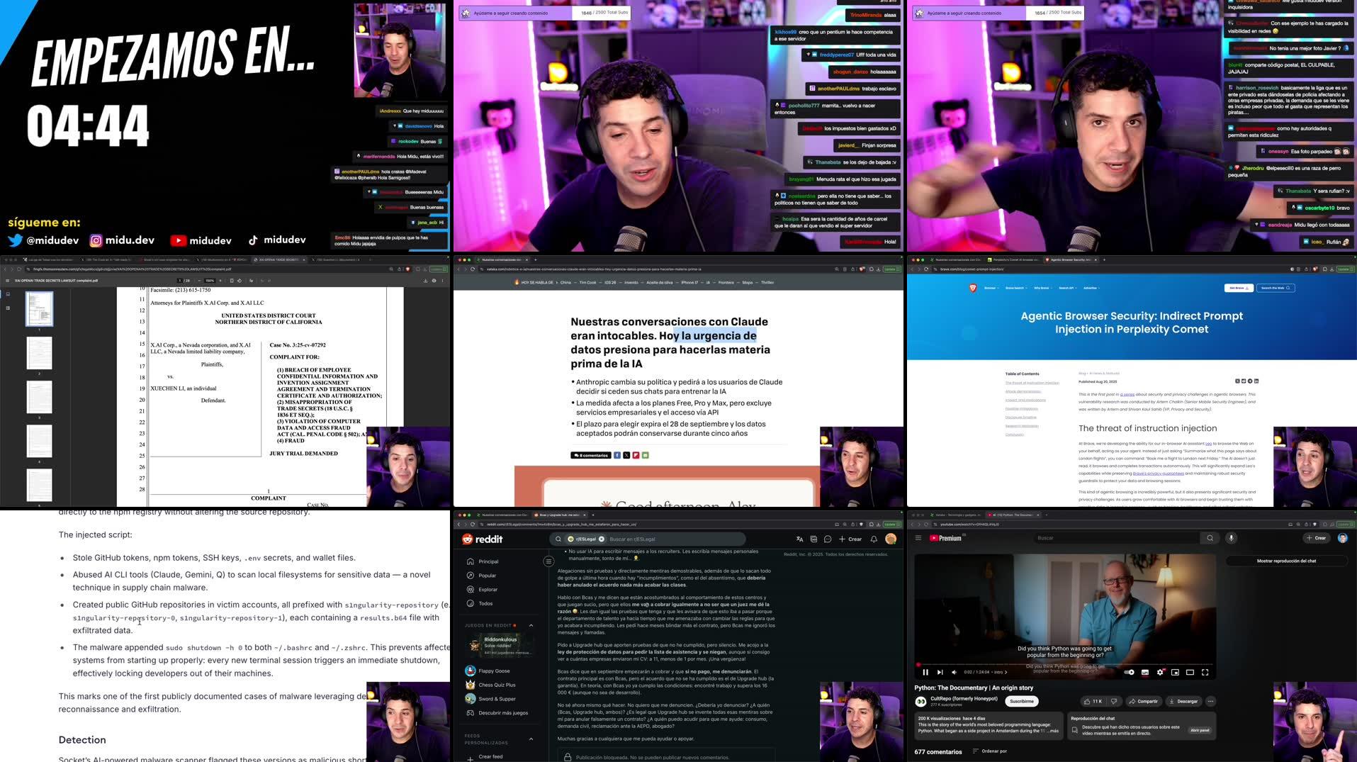 Recording Thumbnails