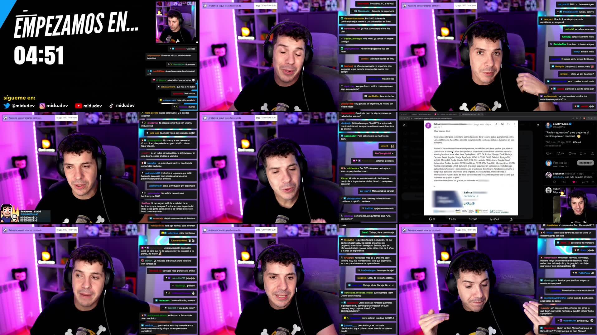 Recording Thumbnails