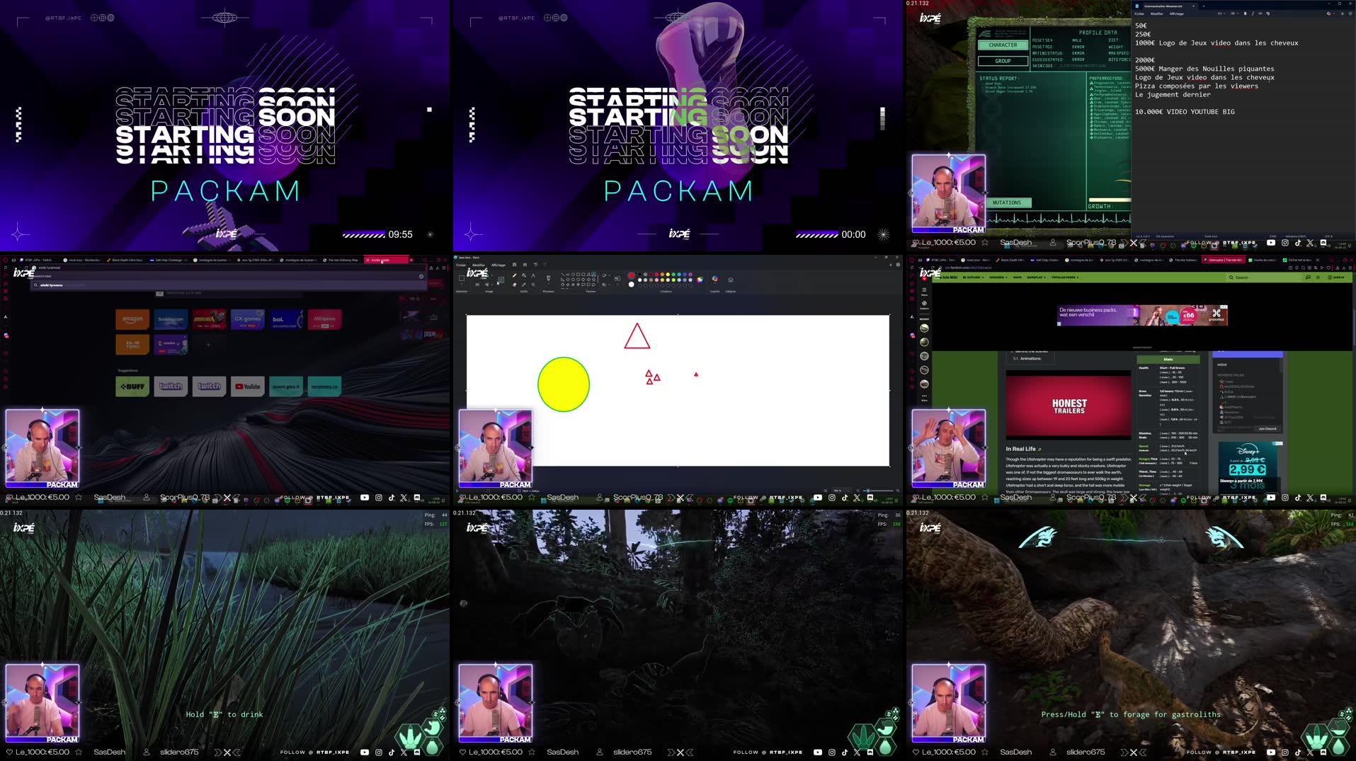 Recording Thumbnails