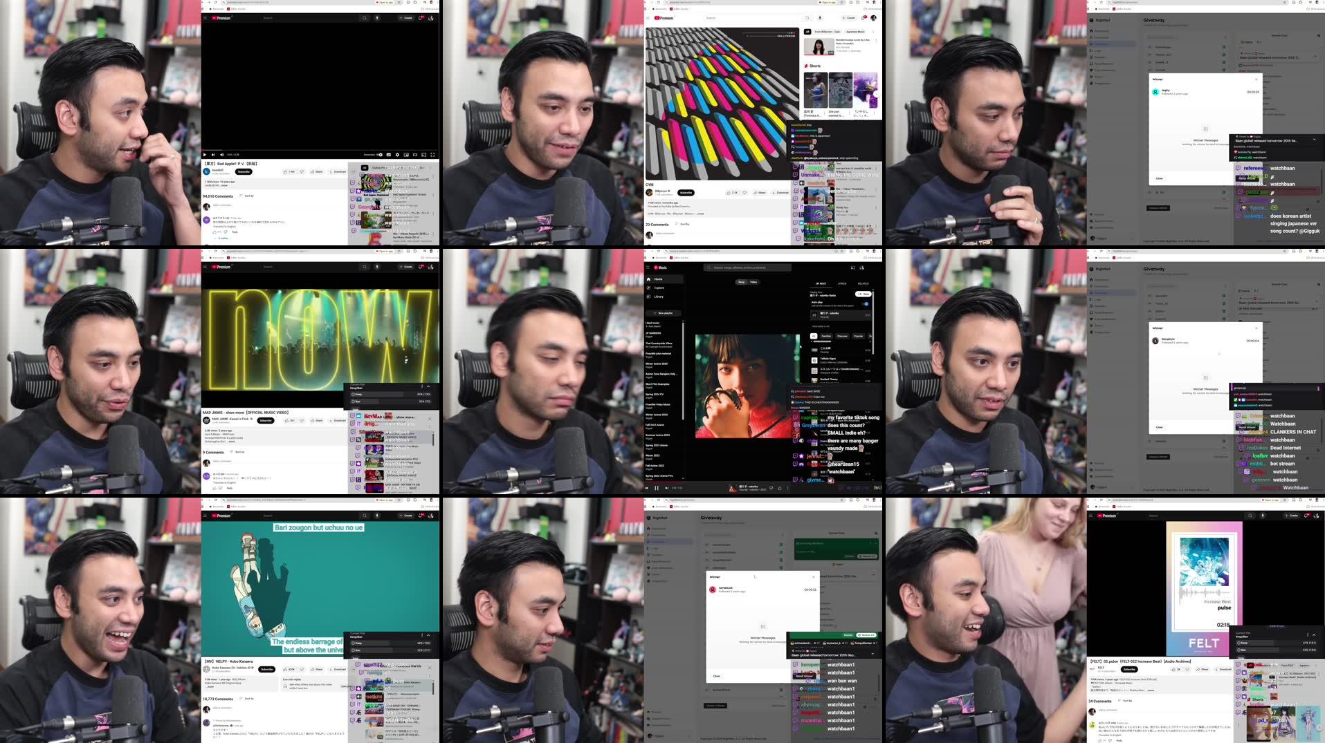 Recording Thumbnails