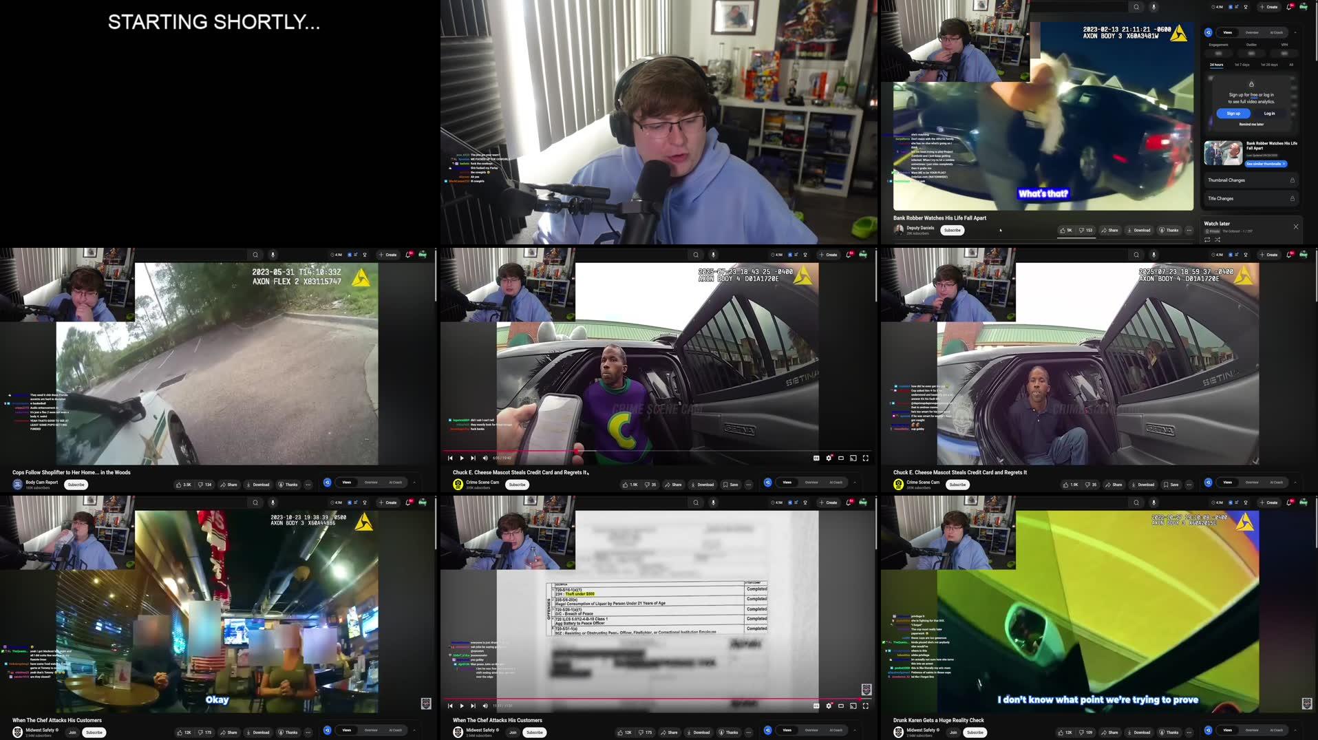 Recording Thumbnails