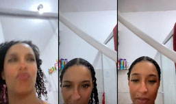 Lavando o cabelo