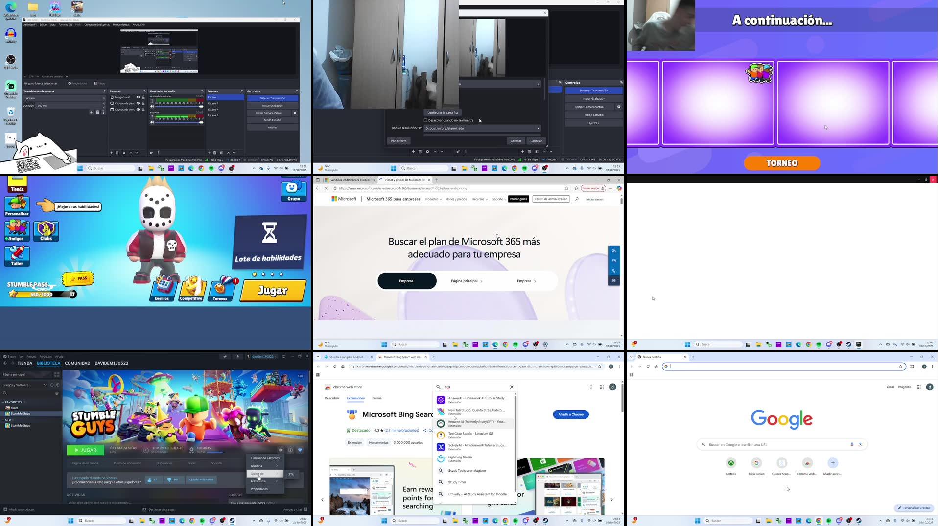 Recording Thumbnails