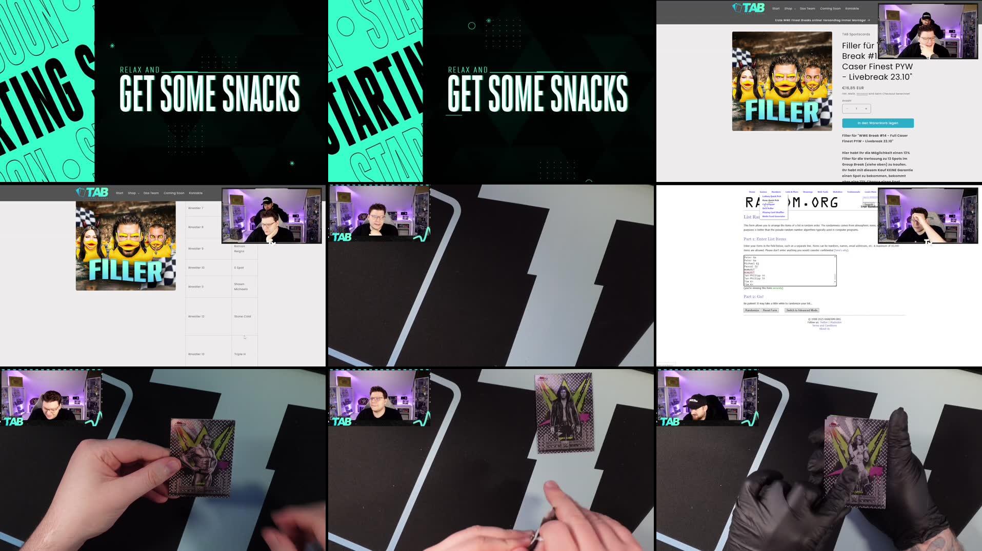 Recording Thumbnails