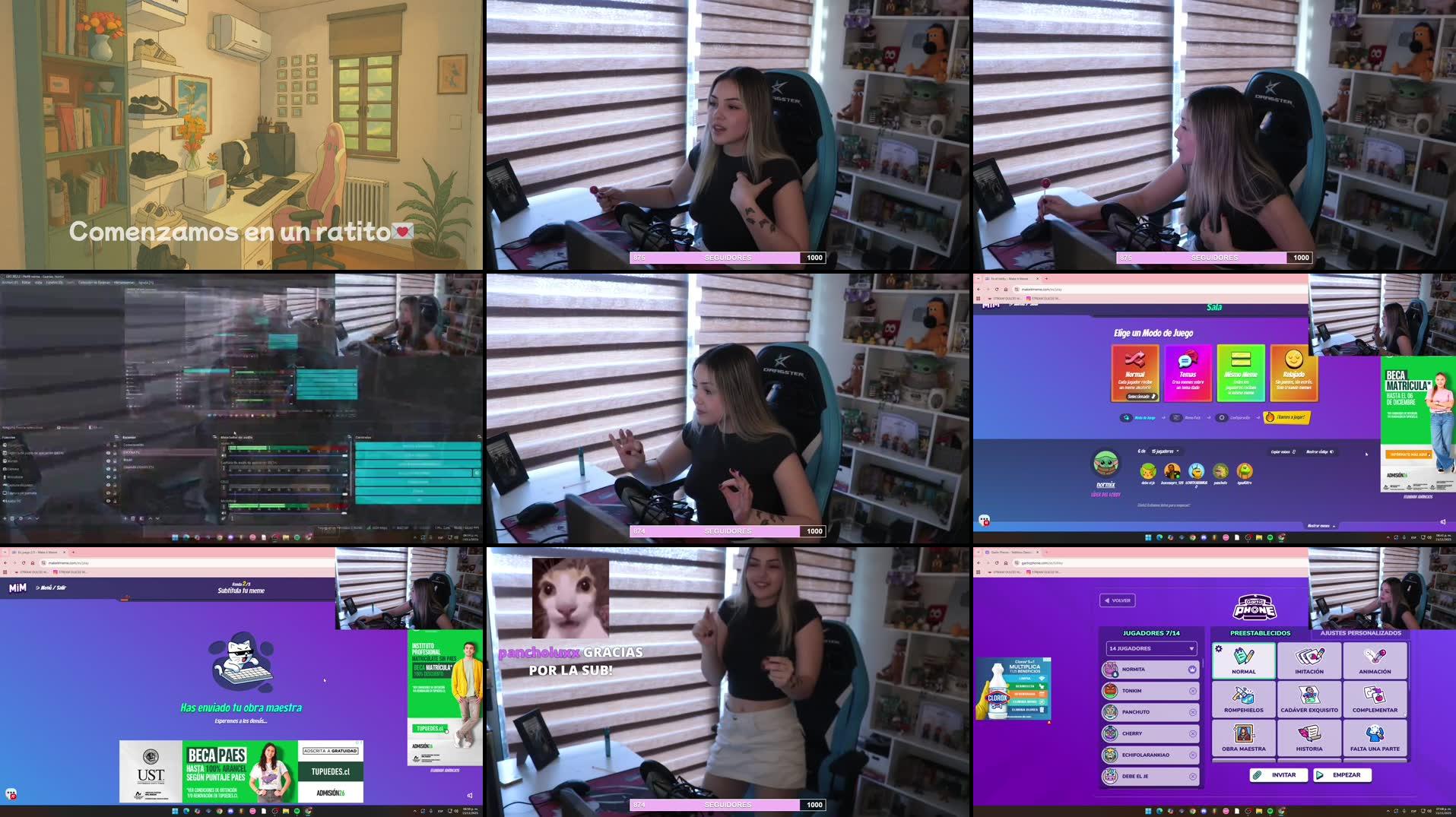 Recording Thumbnails