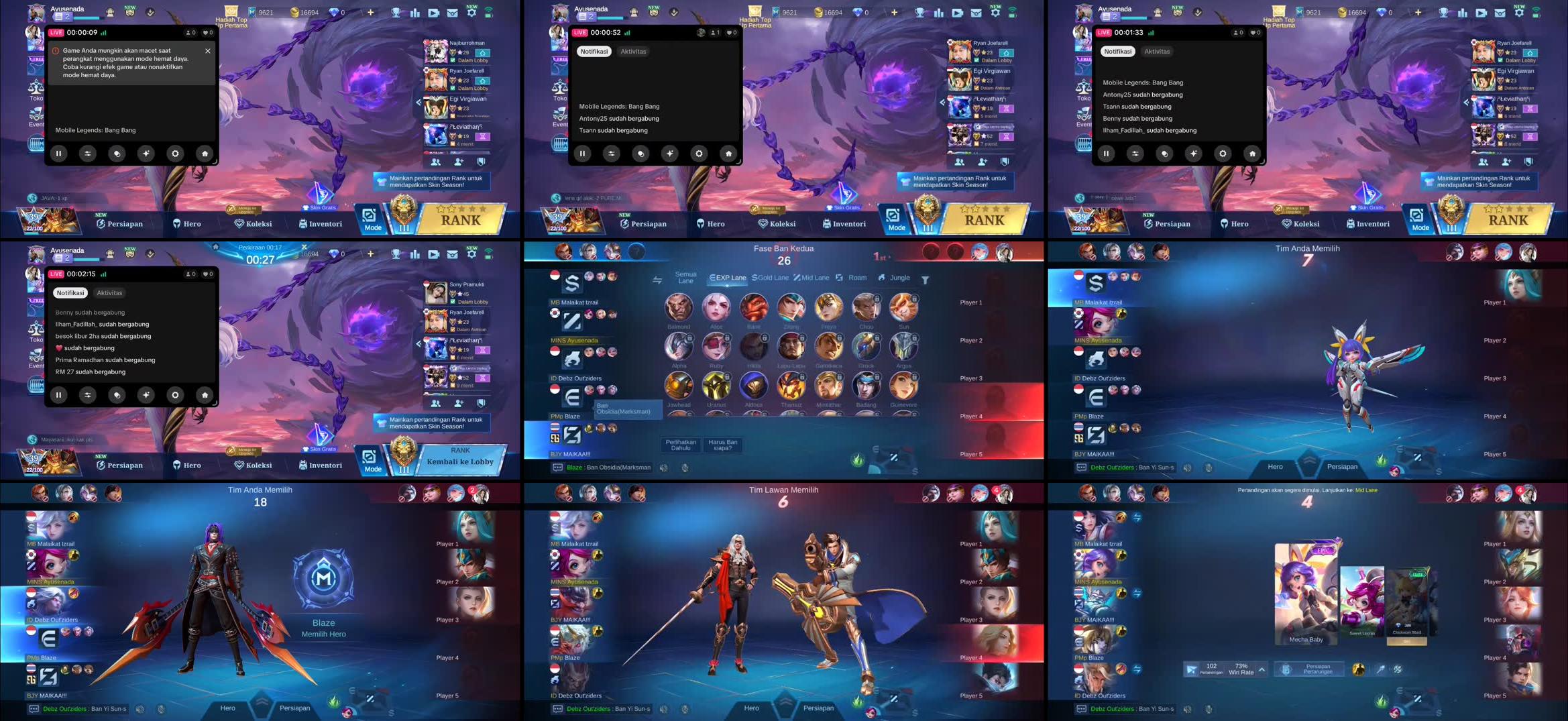 Recording Thumbnails